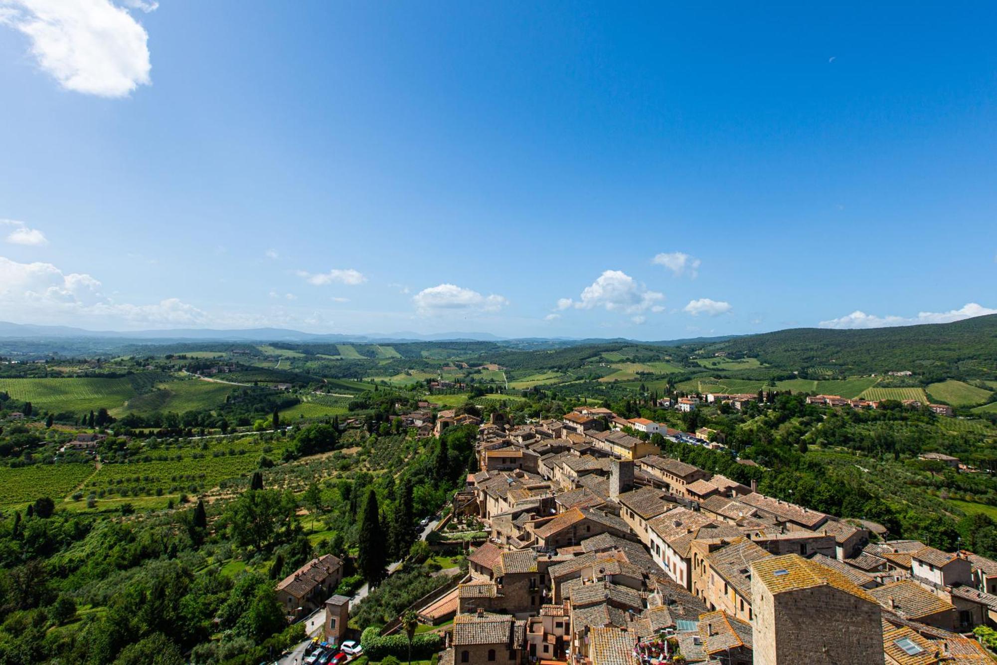 The Artists' Tower - Amazing View From The Tower Daire San Gimignano Dış mekan fotoğraf
