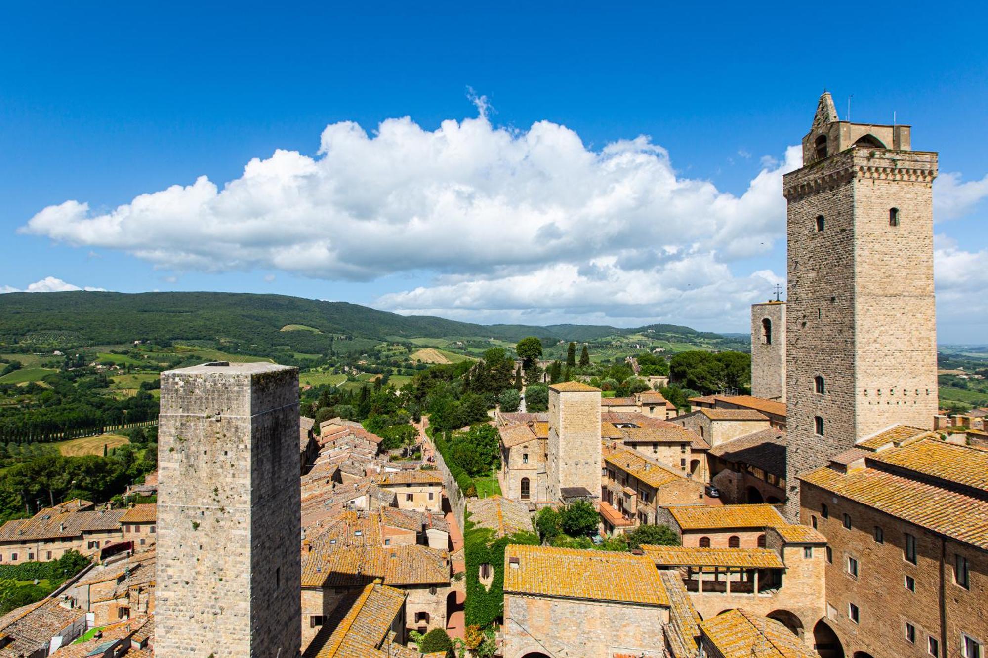 The Artists' Tower - Amazing View From The Tower Daire San Gimignano Dış mekan fotoğraf