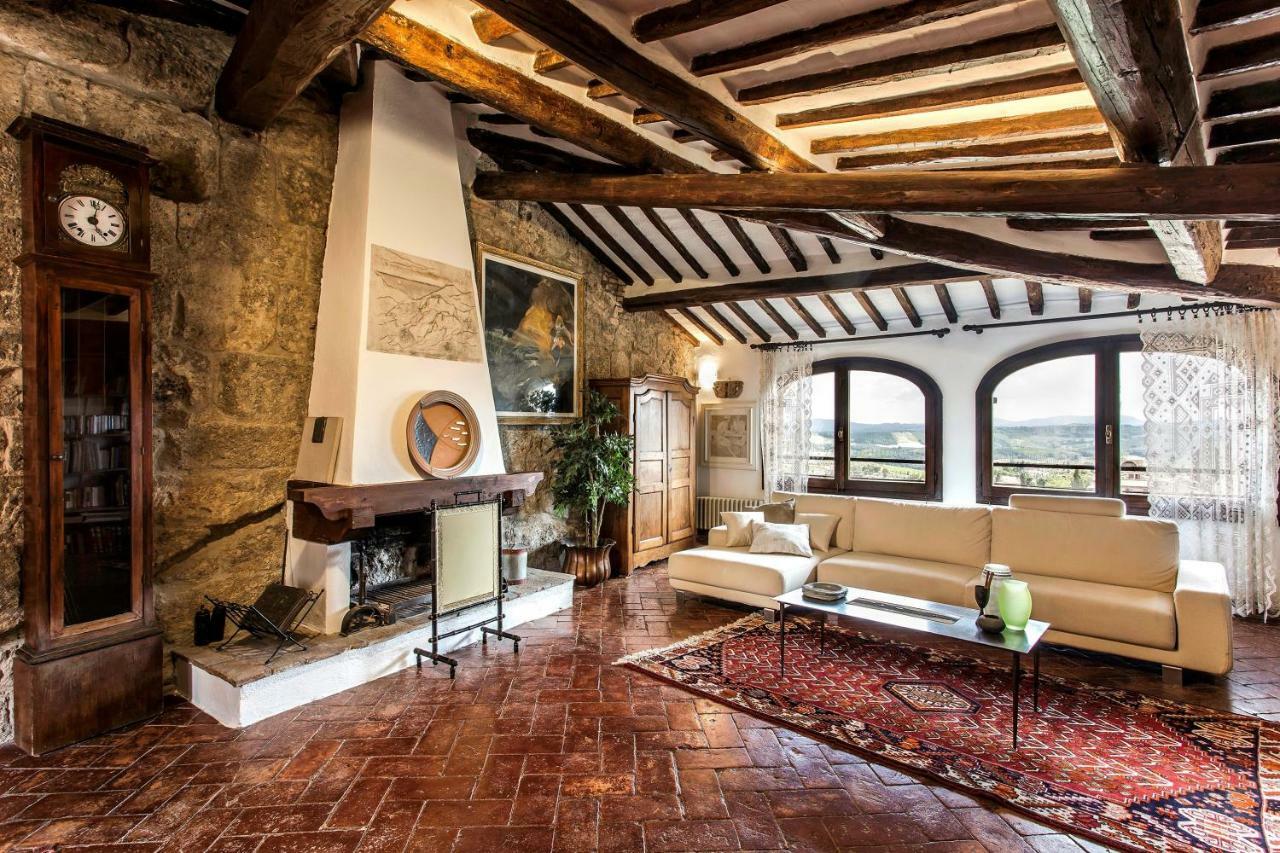 The Artists' Tower - Amazing View From The Tower Daire San Gimignano Dış mekan fotoğraf