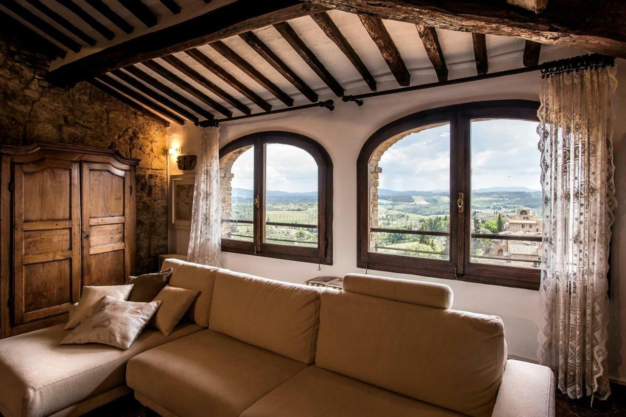 The Artists' Tower - Amazing View From The Tower Daire San Gimignano Dış mekan fotoğraf